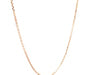 14k Rose Gold Diamond Cut Cable Link Chain 1.1mm