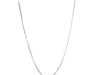 14k White Gold Classic Box Chain (0.45 mm)
