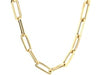 14K Yellow Gold Wide Paperclip Chain (6.1 mm)