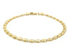 3.3mm 14k Yellow Gold Heart Bracelet