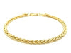 3.3mm 14k Yellow Gold Light Weight Wheat Bracelet