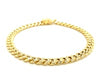 10k Yellow Gold Semi Solid Miami Cuban Bracelet (6.10 mm)