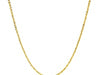 14k Yellow Gold Adjustable Sparkle Chain (1.20 mm)