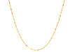 14k Yellow Gold Diamond-Cut Bead Chain (0.90 mm)