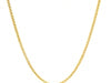 14k Yellow Gold Round Wheat Chain (1.5 mm)