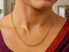 14k Yellow Gold French Cable Chain (1.3 mm)
