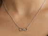 Sterling Silver Infinity Symbol Necklace