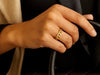 14K Yellow Gold Curb Ring