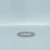 Diamond Designs White 14 Karat Gold .25ct Wedding Band Size 6*
