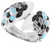 Belle Etoile Love in Plume Ring Classic Fine Solid Sterling Silver