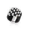 Belle Etoile Isis Ring Classic Fine Solid Sterling Silver