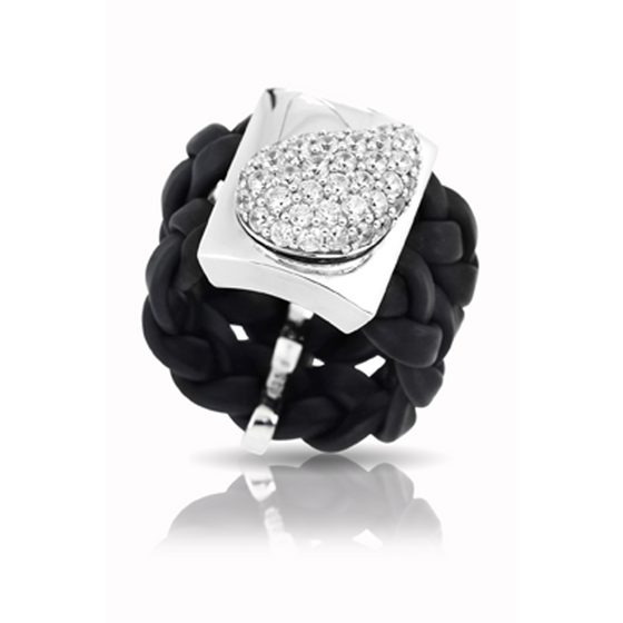 Belle Etoile Florence Ring Classic Fine Solid Sterling Silver