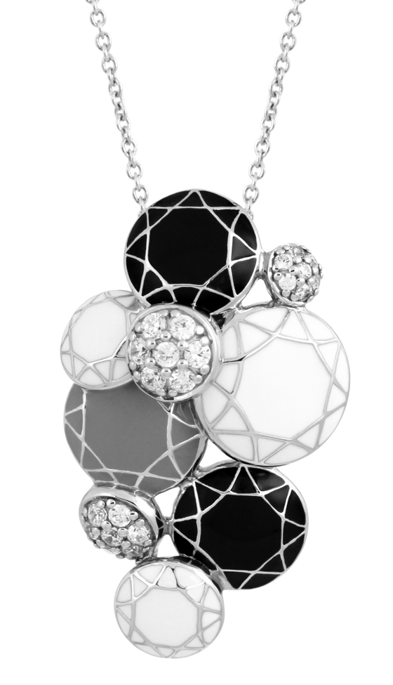 Belle Etoile Persephone Pendant Classic Fine Solid Sterling Silver