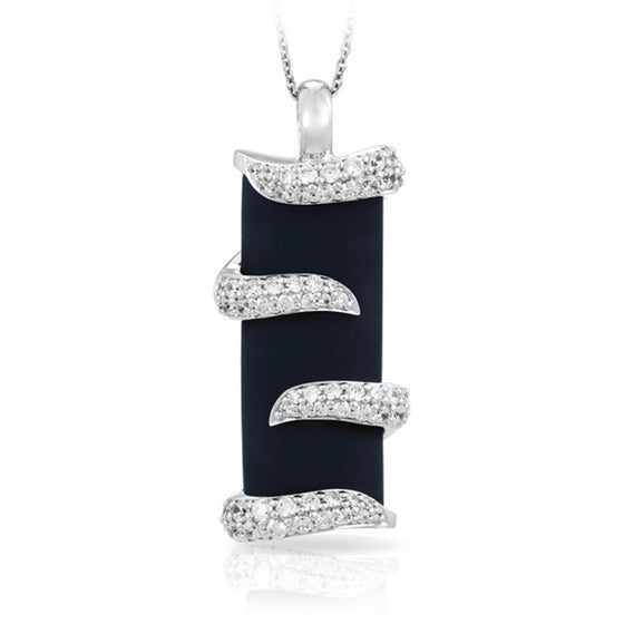 Belle Etoile Fuego Pendant Classic Fine Solid Sterling Silver