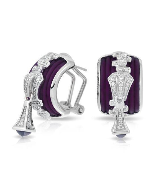Belle Etoile Roxie Earrings Classic Fine Solid Sterling Silver