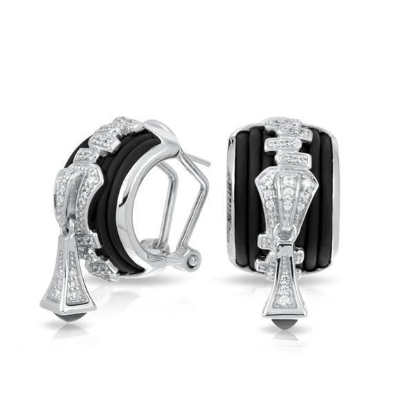 Belle Etoile Roxie Earrings Classic Fine Solid Sterling Silver