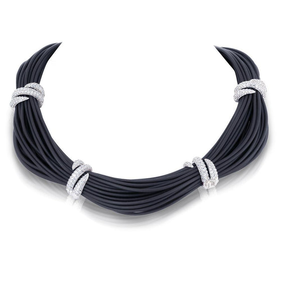 Belle Etoile Forza Necklace Classic Fine Solid Sterling Silver