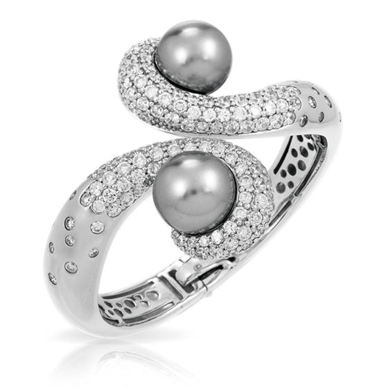 Belle Etoile Infinity Bangle Classic Fine Solid Sterling Silver