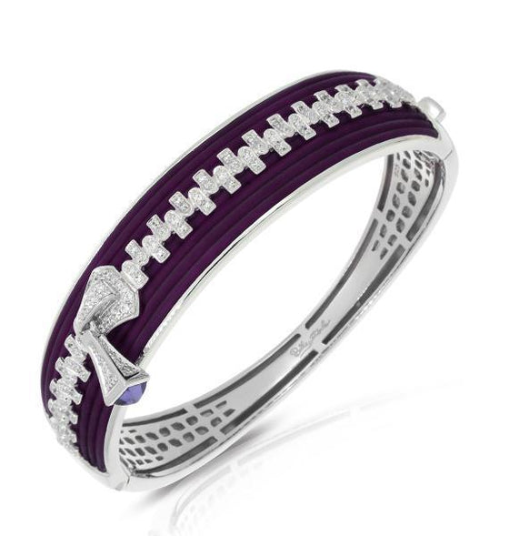 Belle Etoile Roxie Bangle Classic Fine Solid Sterling Silver