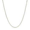 14k White Gold Lumina Pendant Chain 1.0mm - Diamond Designs