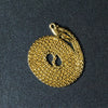 14k Yellow Gold Round Box Chain 1.7mm - Diamond Designs
