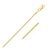 14k Yellow Gold Round Chain 1.2mm - Diamond Designs