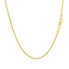 14k Yellow Gold Round Chain 1.2mm - Diamond Designs