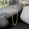 14k Yellow Gold Round Chain 1.2mm - Diamond Designs