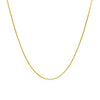 14k Yellow Gold Round Snake Chain 0.9mm - Diamond Designs