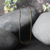 14k Yellow Gold Round Snake Chain 0.9mm - Diamond Designs