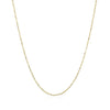 14k Yellow Gold Singapore Chain 0.8mm - Diamond Designs