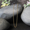 14k Yellow Gold Singapore Chain 0.8mm - Diamond Designs