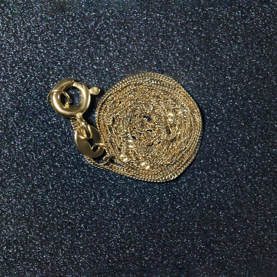 14k Yellow Gold Singapore Chain 0.8mm - Diamond Designs