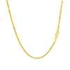 14k Yellow Gold Sparkle Chain 1.5mm - Diamond Designs