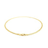 2.5mm 14k Yellow Gold Curb Link Anklet - Diamond Designs