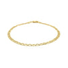 3.2mm 14k Yellow Gold Mariner Link Bracelet - Diamond Designs