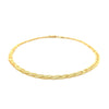 3.5mm 14k Yellow Gold Braided Bracelet - Diamond Designs