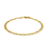 4.5mm 14k Yellow Gold Mariner Link Bracelet - Diamond Designs