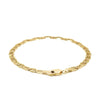 4.5mm 14k Yellow Gold Mariner Link Bracelet - Diamond Designs