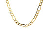5.4mm 14k Yellow Gold Lite Figaro Chain - Diamond Designs