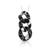 Belle Etoile Catena Pendant Classic Fine Solid Sterling Silver