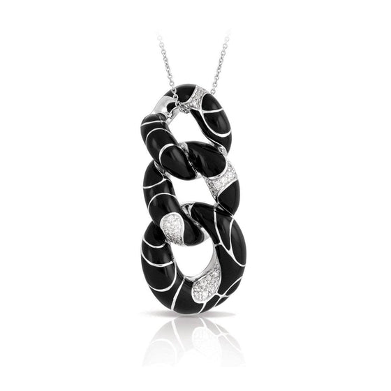 Belle Etoile Catena Pendant Classic Fine Solid Sterling Silver
