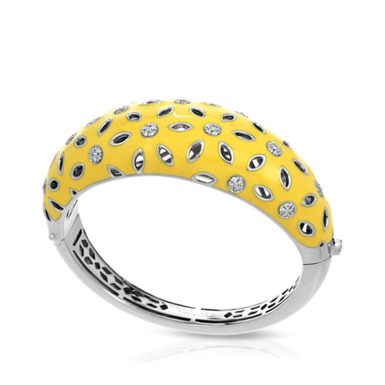 Belle Etoile Charlotte Bangle Classic Fine Solid Sterling Silver