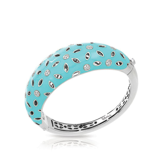 Belle Etoile Charlotte Bangle Classic Fine Solid Sterling Silver