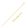 14k Yellow Gold Figaro Anklet 1.3mm