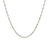 10k White Gold Singapore Chain 1.5mm