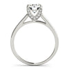 14k White Gold Diamond Engagement Ring With Cathedral Design (1 1/3 cttw)
