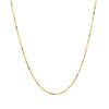 14k Yellow Gold Classic Box Chain 0.7mm