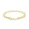 4.6mm 14k Yellow Gold Oval Rolo Bracelet