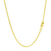 14k Yellow Gold Lumina Pendant Chain 1.0mm